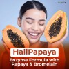 Hallusa Papaya Enzyme Enzimas Digestivas 60 Tabletas