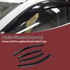 HEROFFIX 1 Set Window Deflectors for Elantra Sedan 2007-2010 Side