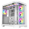 PC Gaming ATX Case Iceberg Crystal Edge Full Panoramic View