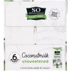 So Delicious Dairy-Free Organic Coconut Milk, Unsweetened, 32 Ounce (Pack
