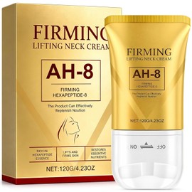 Crema Reafirmante para el Cuello, Crema Reafirmante para el Cuello con Doble Rodillo, Reduce Arrugas, Líneas Finas y Papada, Reafirma la Piel.