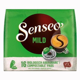 Senseo Kaffeepads Mild, neues Design, 4er Pack, 4 x 16 Pads