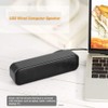 PC Lautsprecher, USB Soundbar für Desktop Monitore Stere Computer Gaming