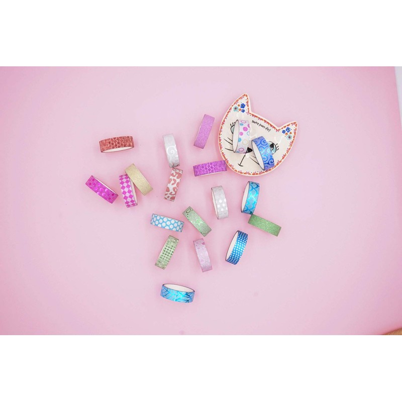 Phantomon Washi Tape Craft Tape Set 30 Roll Wide Decorative