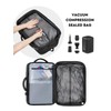 Vacuum Seal Travel Backpack 60L Expandable Air Compression System, Water