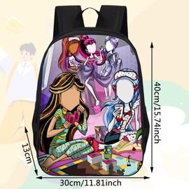 BZQCPLX Monster Backpack,Monster Kids School Bag,Anime Monster Backpacks,3D Monster School Bag,Backpack Large Capacity for School or Travel,Birthday Gift