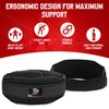 Big Muscle Weight Lifting Belt for Gym Fitness Training-Neoprene Padded