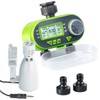 Royal Gardineer Rain Sensor Irrigation: Digital Irrigation Computer with Display,