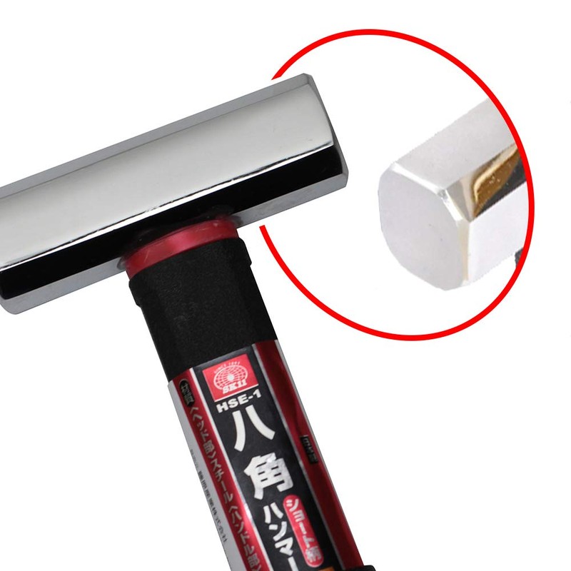 SK11 HSE-1 Octagonal Short Handle Hammer, Approx. 6.6 inches (168