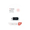 Verbatim PLECTRA USB-C FLASH DRIVE BLACK 512GB (30227)