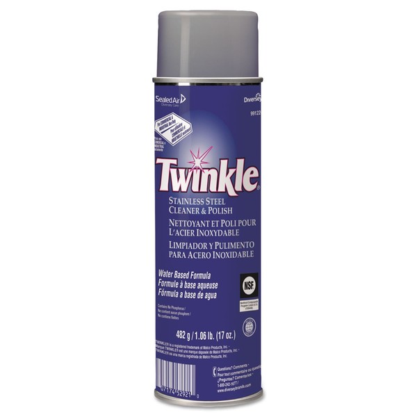 Twinkle Professional Strength Stainless Steel Cleaner & Polish (3 Pack)