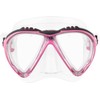 Cressi Adult Lince Snorkelling Mask - Pink