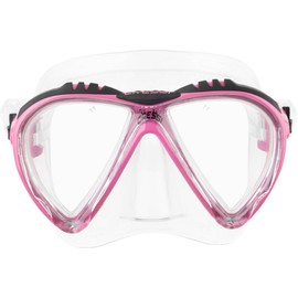 Cressi Adult Lince Snorkelling Mask - Pink
