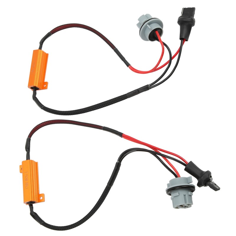 2Pcs LED Resistor Accurate Efficient Decoding Small Portable Anti Corrosion