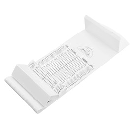 Infant Measure Mat, Collapsible Washable Baby Infantometer, Newborn Growth Chart Height Ruler with Fixed Head Piece and Sliding Foot Positioner, Baby Measuring Mat for Toddler, Infant
