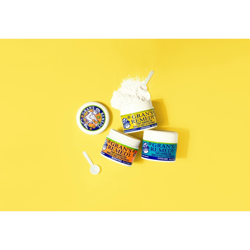 Gran's Remedy Natural Shoe Deodorizer and Foot Odor Eliminator Powder