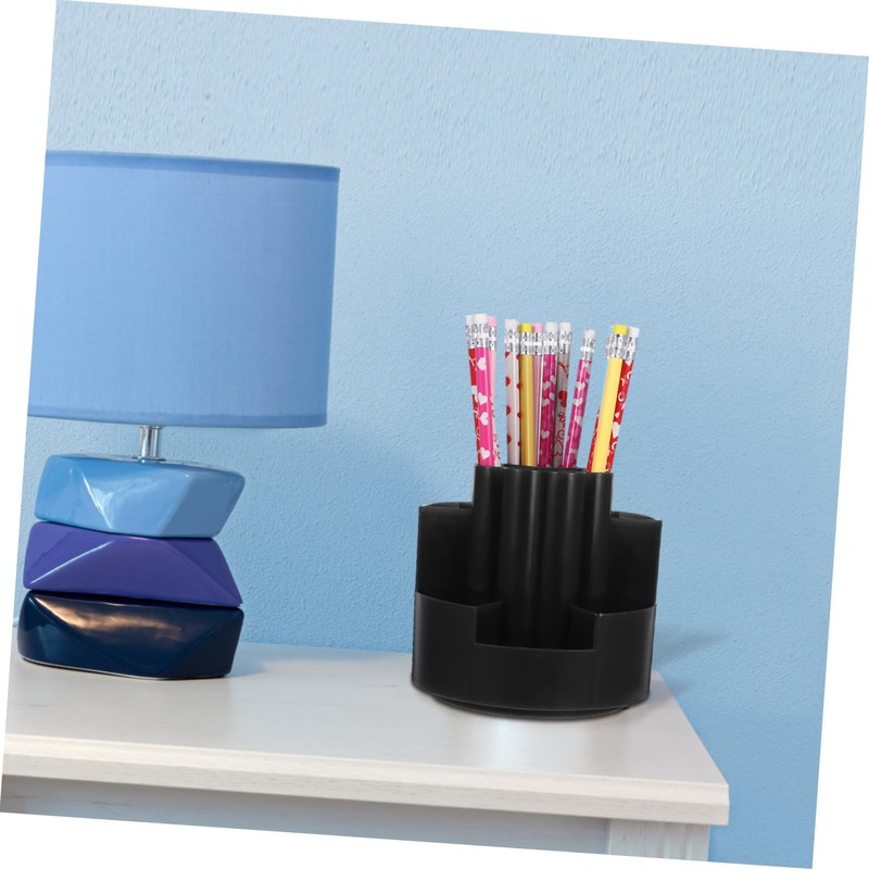 Operitacx 360 Four Leaf Clover Pen Holder Makeup Organiser Storage