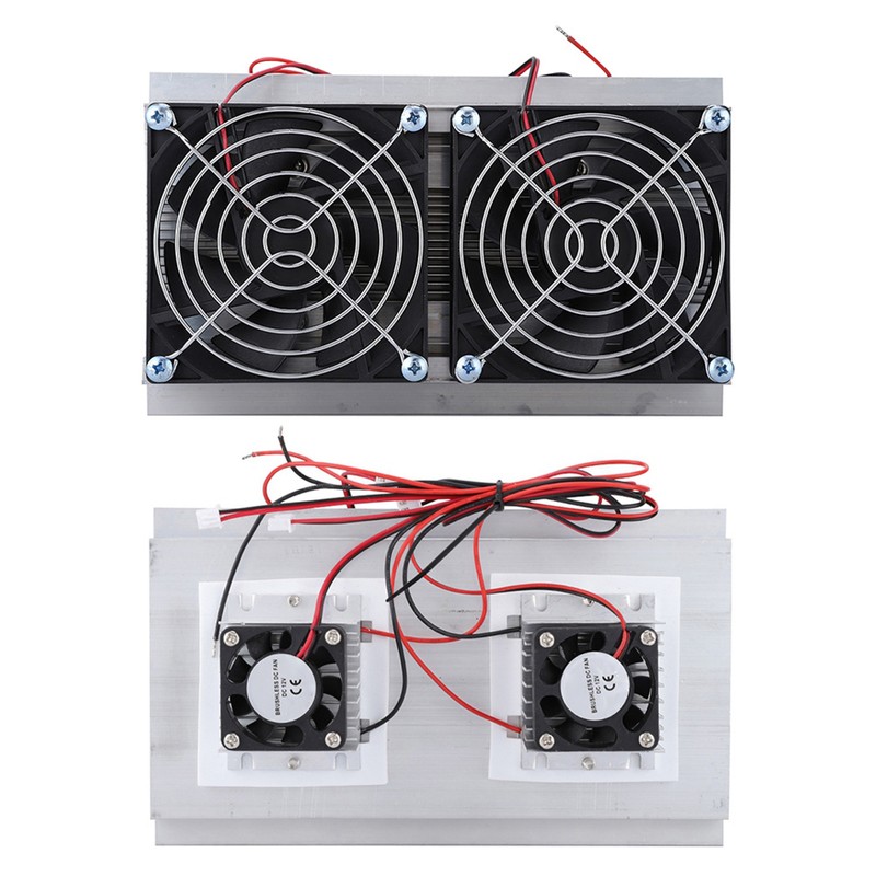Thermoelectric Semiconductor Radiator Cooler Refrigeration Cooling Fan Heat Sink System