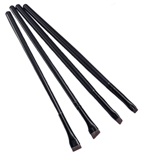 4 x Specialist Soft Precision Detailing Brushes for Car Cleaning