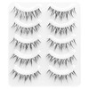Musegetes False Eyelashes, 4D False Eyelashes, Natural False Eyelashes, Ultra