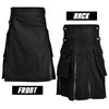 Scottish Designer Hybrid Utility Kilts for Men Traditional Highland Kilts,