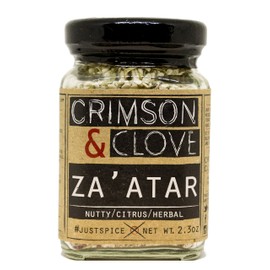 Za'atar (Zahatar/Zatar/Zaatar) Spice Blend by Crimson and Clove (2.3 oz.)