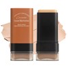 Multi-purpose Foundation Stick with Built-In Brush, Face Makeup, Natural Long-lasting