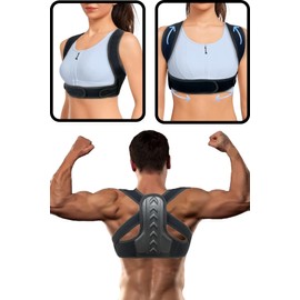 Next Craft Dik Duruş Korsesi Medikal Kadın Erkek Kamburluk Önleyici Sırt Omuz Destekli