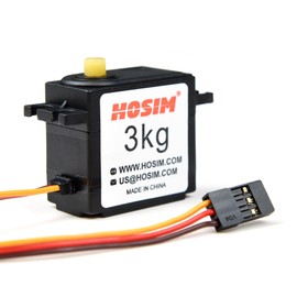 Hosim X16 RC Car Rudder X16-DJ01 Accessory Spare Parts for 1:10 X16 X15 RC Car