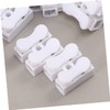 iplusmile 150 Pcs Spring Wire Connectors Gutter End Caps Lamp