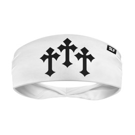 SLEEFS Sweat Bands Headbands Men & Women - Cooling Sports Mens Headband for Running, Football, Basketball, Cycling, Workout - Sweat Moisture Wicking Head Band Stretch Fit, Non-Slip Design - One Size