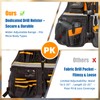 Electrician Tool Vest for Men, Tool Vest Electrician with Molded