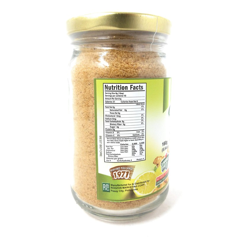 Ludys Ginger Juice Salabat with Lemon, Net Wt. 160g (5.64oz)