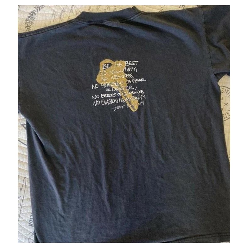 Jeff Buckley So Real 1994 Tour Black T-Shirt - Size: