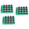 CANADUINO® 3 pcs. Matrix Keypad 4x4 for Arduino Raspberry