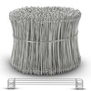 6 Inch - 17 Gauge 1000 pcs GALVANIZED Steel Double