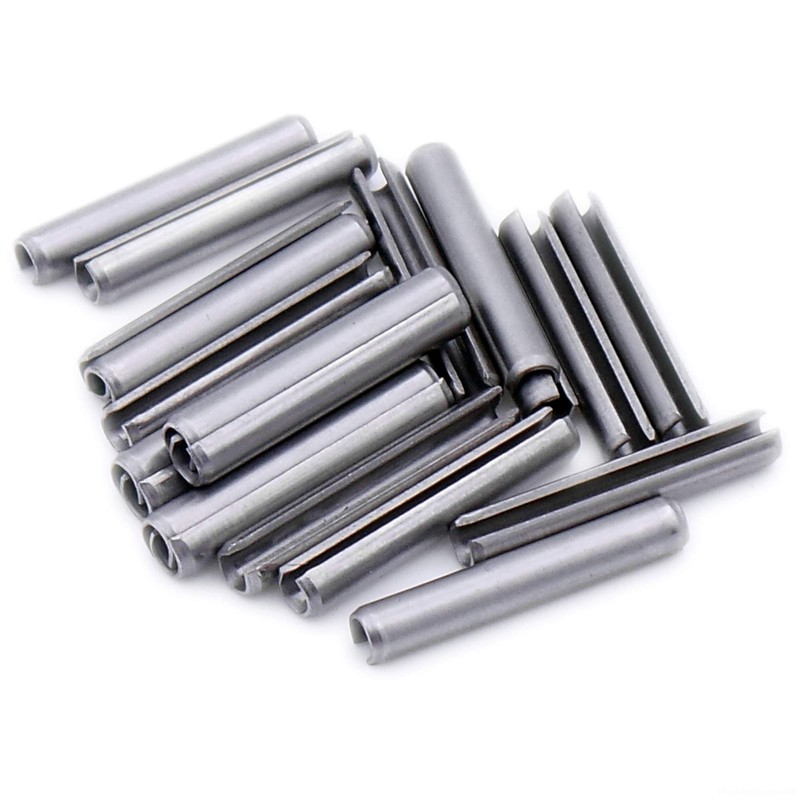 D1 (1mm x 6mm) Slotted Spring Pin (Heavy) - Stainless