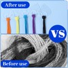 Clear Acrylic Bobbins, 40 PCS Embroidery Floss Organizer Drop Cross