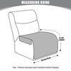 KinCam Waterproof Recliner Sectional Couch Covers, Oversized Reclining Sofa Covers
