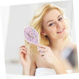 TOVINANNA 1pcs Cartoon Hair Detangling Brush for Boys and Girls Gentle Scalp Massage Comb for Boy Girl Travel-friendly Design Oval Shape Fun Characters for Curly and Long Hair