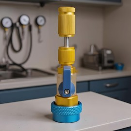 Valve Core Removal Tool HVAC | Multifunctional Valve Core Removal Tool - Repair Replacement Accessories Kit Gadget for Automotive Conditioning Auto Vehicle HVAC System Maintenance