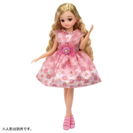 Takara Tomy LW-01 Licca-chan Dress Sweet Bouquet, Dress-Up, Doll, Pretend Play, Toy, Ages 3 and Up, Passed Toy Safety Standards, ST Mark Certified, Licca TAKARA TOMY One Size