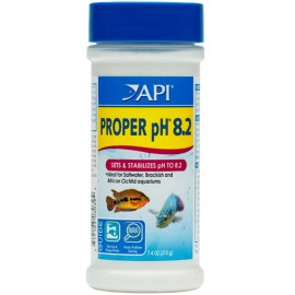 API Proper pH 8.2 Sets and Stabilizes pH in Marine & Freshwater Aquariums 7.4oz