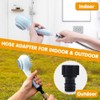 Dog Shower Attachment, Dog Bath Brush Sprayer with Soft Brush