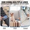 Blue Small Short Haire Dog Brush for Shedding 6.5in/16.5cm