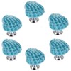 Joyindecor Ceramic Seashell Nautical Drawer Pulls Handles for Kitchen Cabinet