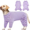 Kuoser Recovery Suit for Large Dogs After Surgery, Long Sleeve