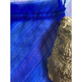 Unbranded Decorative Modern Bubble Oyster Shell Jewelry Ring Trinket Dish Blue Gold