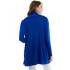 Women's Lightweight Open Front Cardigans with pockets and Royal Blue