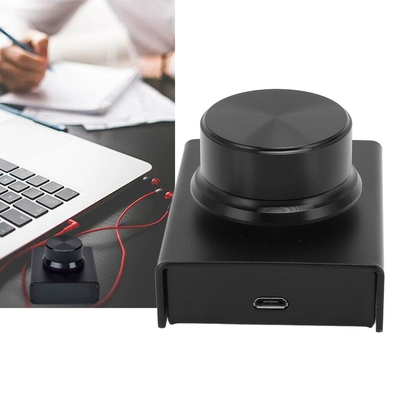 USB Volume Control, Stable Computer Volume Control Knob with One